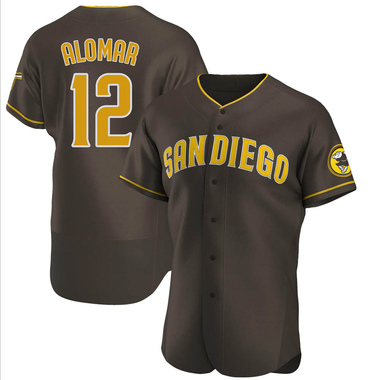 Throwback Roberto Alomar #1 Puerto Rico Baseball Jersey Beige Custom Any  Size