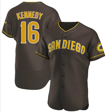 Women's Fernando Valenzuela San Diego Padres Replica Black Golden Alternate  Jersey