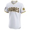 White Gene Richards Men's San Diego Padres Home Patch Jersey - Elite Big Tall